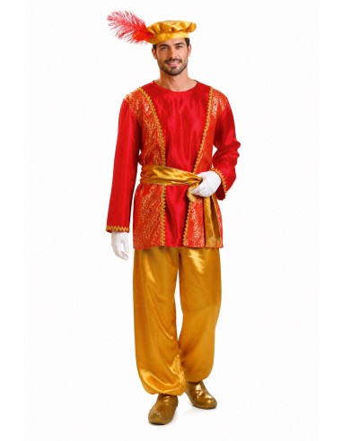 Costume de Page Gaspard Taille L | Costumes pour Adultes Le Roi du Carnaval