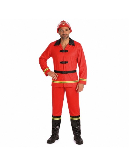Disfraz Bombero Talla L - de alta calidad, ideal para carnaval, fiestas temáticas y eventos especiales