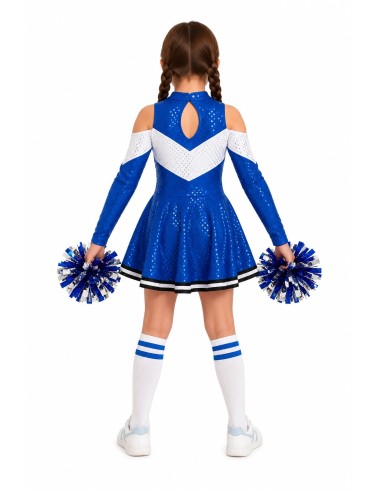 Disfraz Animadora Azul Nuevo | Disfraces Infantiles El Rey del Carnaval
