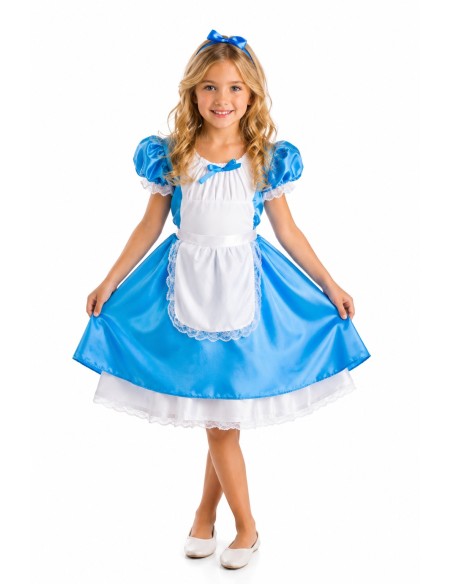 Disfraz Alicia - de alta calidad, ideal para carnaval, fiestas temáticas y eventos especiales