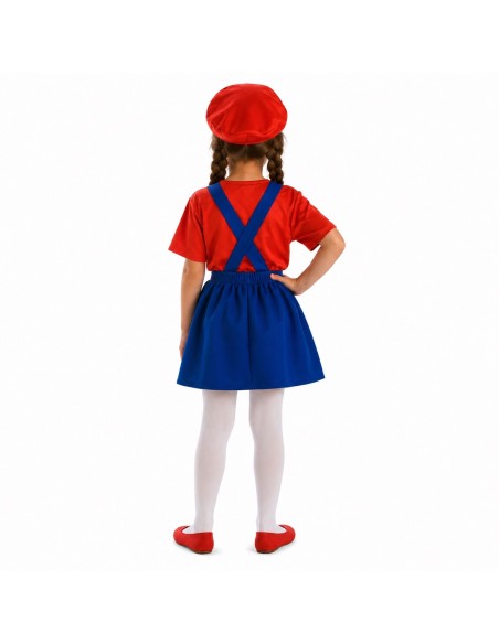 Disfraz Fontanera Videojuego 8/10 Años | Disfraces Infantiles El Rey del Carnaval
