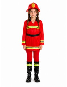 Disfraz Bombera - de alta calidad, ideal para carnaval, fiestas temáticas y eventos especiales