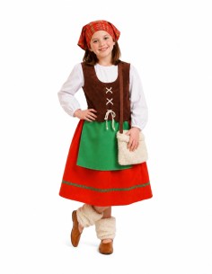 Disfraz Pastora - de alta calidad, ideal para carnaval, fiestas temáticas y eventos especiales