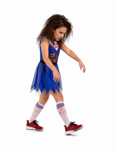Disfraz Animadora Zombie 8/10 Años Nuevo - de alta calidad, ideal para carnaval, fiestas temáticas y eventos especiales 2