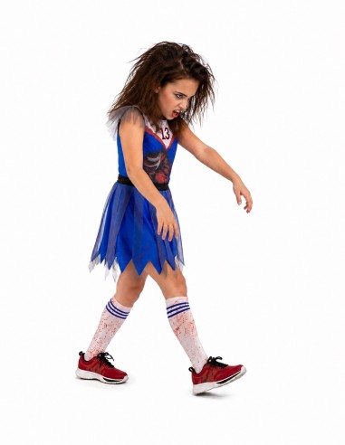 Zombie Cheerleader Costume 8/10 Years New | Children's Costumes The King of Carnival