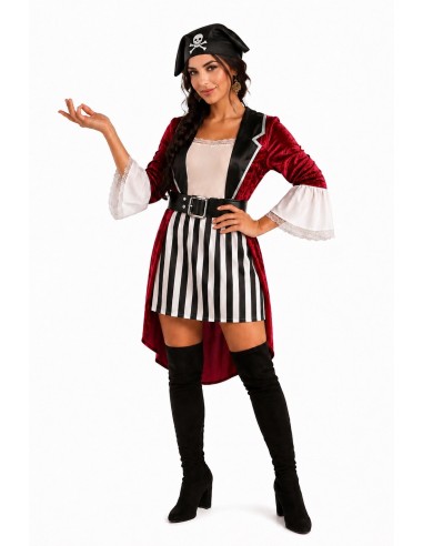 Pirate Costume for Women Size M | Adult Costumes from El Rey del Carnaval