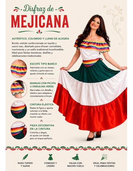 Mexican Costume Size M | Adult Costumes The Carnival King