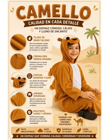 Costume de chameau | Costumes pour enfants Le Roi du Carnaval