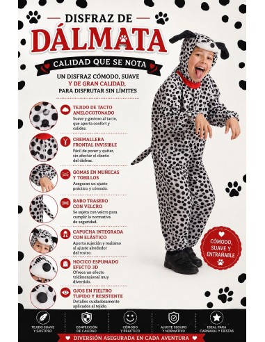 Dalmatian Costume | Children's Costumes The King of Carnival