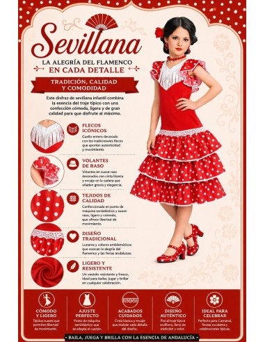 Sevillana Costume | Children's Costumes The King of Carnival