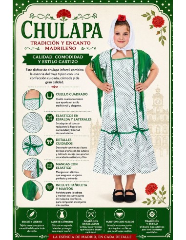 Costume Chulapa | Costumi per Bambini Il Re del Carnevale