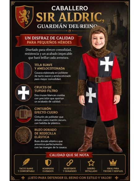 Fato Medieval Cinzento | Disfarces Infantis O Rei do Carnaval