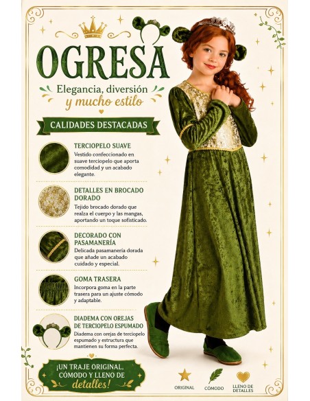 Costume di orco | Costumi per bambini Il Re del Carnevale