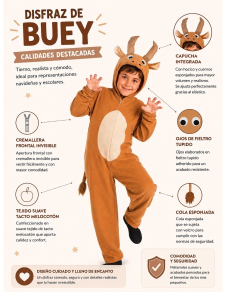 Déguisement de bœuf | Costumes pour enfants Le Roi du Carnaval