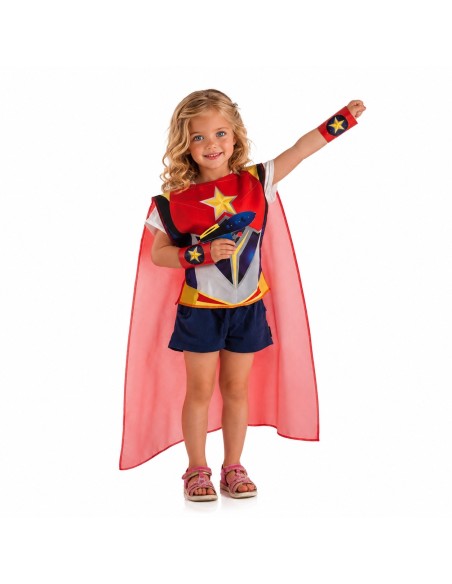 Super Star Cape 3/5 Years | Children's Costumes The King of Carnival