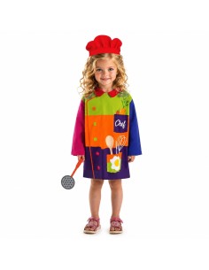 Camisa Chef 3/5 Años- de alta calidad, ideal para carnaval, fiestas temáticas y eventos especiales