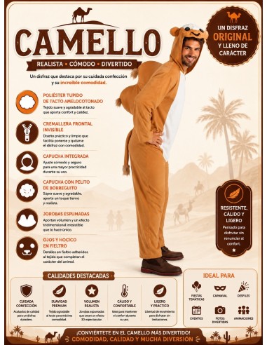Camel Costume Size L | Adult Costumes The Carnival King