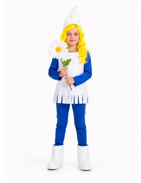 Costume Naine Bleu Nouveau | Costumes pour Enfants Le Roi du Carnaval