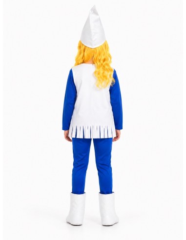 Costume Naine Bleu Nouveau | Costumes pour Enfants Le Roi du Carnaval