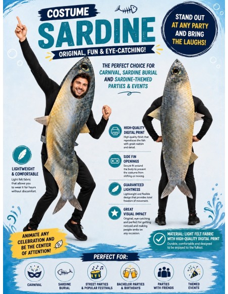 New Sardine Costume