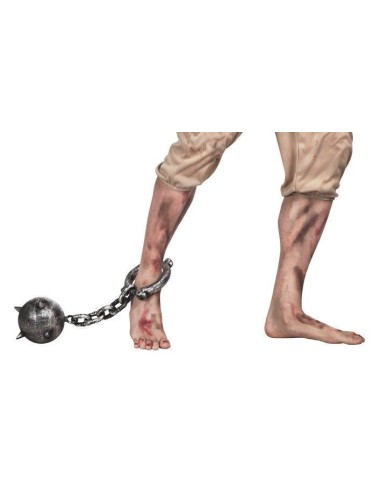 Gefangenenball 55 cm - von hoher Qualität, ideal für Karneval, Themenpartys und besondere Veranstaltungen.