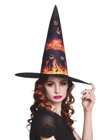 Chapéu de bruxa Serafina - de alta qualidade, ideal para carnaval, festas temáticas e eventos especiais.
