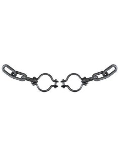 2 grilletes 32 cm - de alta calidad, ideal para carnaval, fiestas temáticas y eventos especiales
