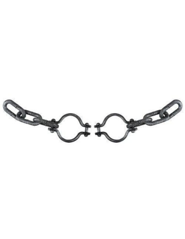 2 grilletes 32 cm - de alta calidad, ideal para carnaval, fiestas temáticas y eventos especiales