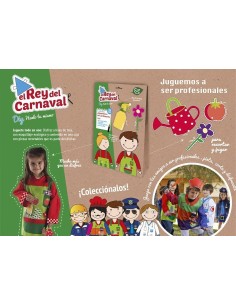 Camisa Jardiner@ 3/5 Años - de alta calidad, ideal para carnaval, fiestas temáticas y eventos especiales 2