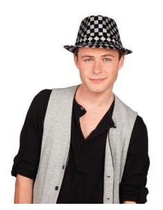 Sombrero popstar plata - de alta calidad, ideal para carnaval, fiestas temáticas y eventos especiales