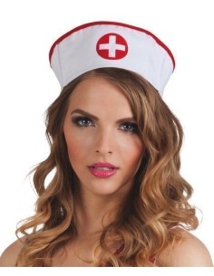 Krankenschwester-Kappe - von hoher Qualität, ideal für Karneval, Themenpartys und besondere Veranstaltungen.