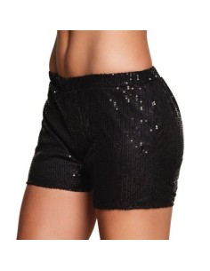Kurze schwarze Hose aus verstellbarem Stoff - von hoher Qualität, ideal für Karneval, Themenpartys und besondere Veranstaltungen