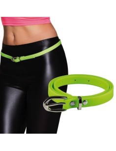 Cinturon fantasia verde neon - de alta calidad, ideal para carnaval, fiestas temáticas y eventos especiales