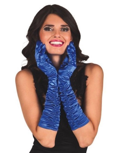 Hollywood Royal AZ elbow-length gloves - high quality, ideal for carnival, themed parties, and special events.