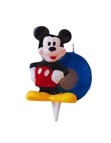 Mickey candle no. 0 - high quality, ideal for carnivals, themed parties, and special events