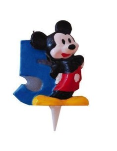 Vela mickey n? 5 - de alta calidad, ideal para carnaval, fiestas temáticas y eventos especiales