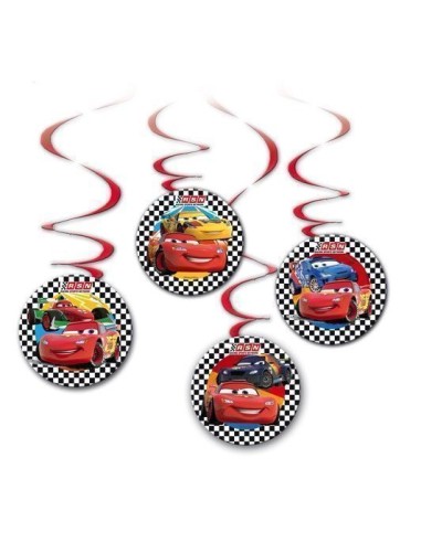 4 car pendants - high quality, perfect for carnival, themed parties, and special events