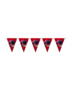 Banderin ladybug - de alta calidad, ideal para carnaval, fiestas temáticas y eventos especiales