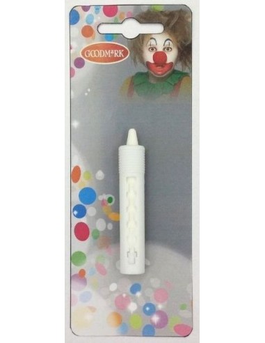 Blister barra Maquillaje blanco - de alta calidad, ideal para carnaval, fiestas temáticas y eventos especiales