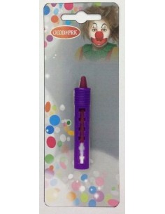 Blister barra Maquillaje violeta - de alta calidad, ideal para carnaval, fiestas temáticas y eventos especiales
