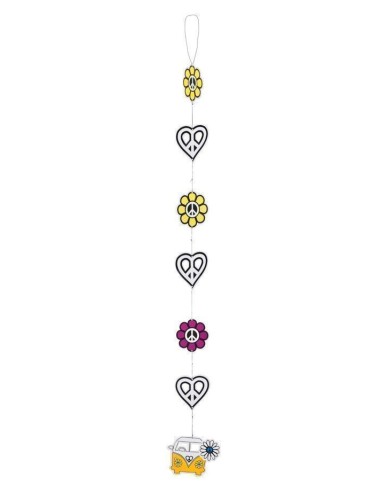 Hippy party banner - high quality, perfect for carnival, themed parties, and special events