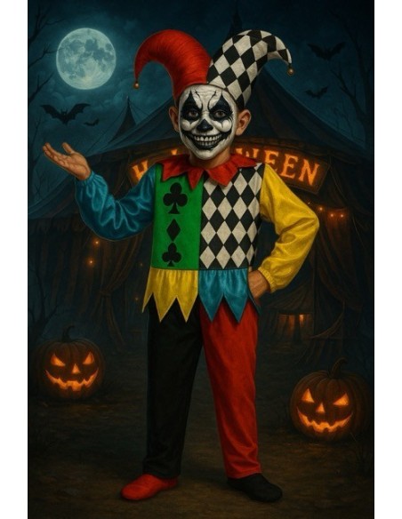 Harlequin Costume | Children's Costumes The King of Carnival