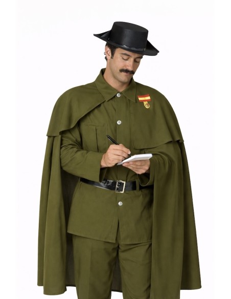 Disfraz Guardia Civil Talla L | Disfraces Adultos El Rey del Carnaval