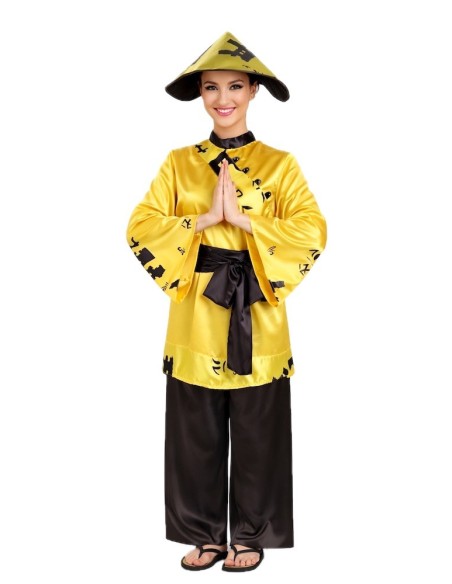 Chinesisches Kostüm Größe M - von hoher Qualität, ideal für Karneval, Themenpartys und besondere Veranstaltungen.
